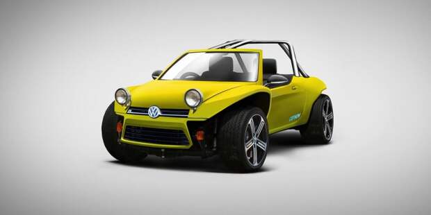 VW Golf Buggy: VW Golf R + VW Beach Buggy CarWow, автодизайн, дизайн