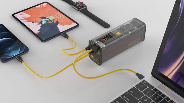Дизайнерский киберпанк-пауэрбанк Storm 2 от Indiegogo и Kickstarter