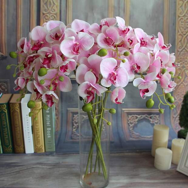 Букет из орхидей фото