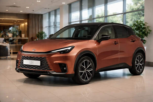 Toyota зарегистрировала патент на кроссовер Lexus LBX для продаж в России