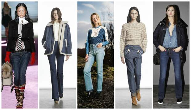 Модные тренды 2015 в джинсах - фото