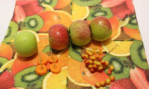 Поделки из овощей и фруктов на тему «Осень» для выставки