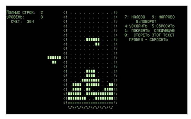 Тетрис - головоломка, придуманная советским инженером