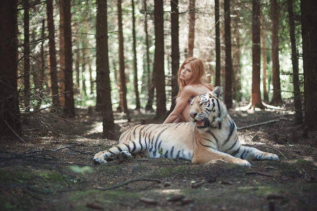 Фотограф Ольга Баранцева. Фотосессии с дикими животными и творческие портреты 1