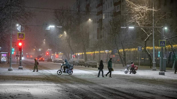 Москвичей предупредили о сильном ухудшении погоды 8 января