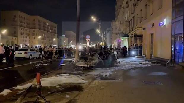 Владелец взорвавшегося в Москве BMW М8 предположил участие в аварии своего сына