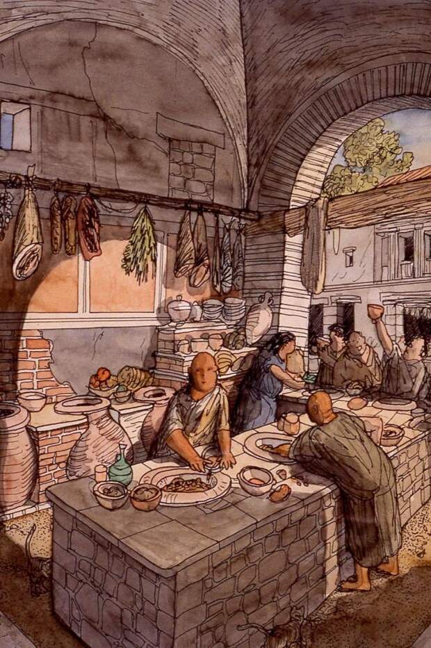 Мясо страуса, медведя, свежая рыба и не только. Какие блюда преобладали в рационе древних римлян