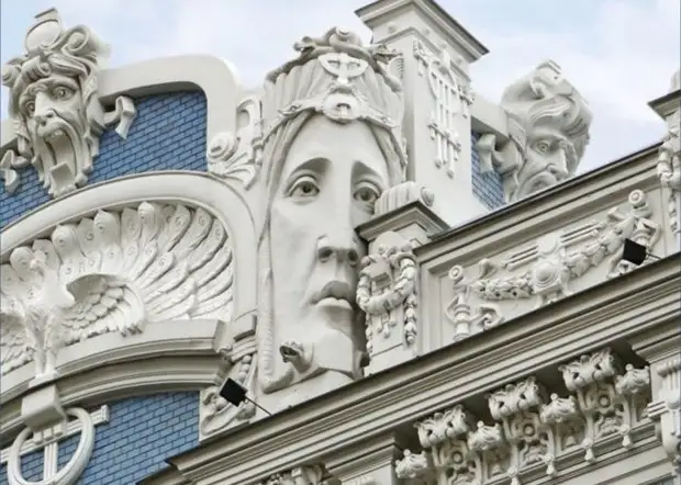 Деталь здания, проект Жан-Пьера Далбер, Париж. Деталь здания, проект Жан-Пьера Далбер, Париж.