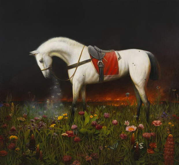 Мечтательные картины Martin Wittfooth Мечтательные картины Martin Wittfooth