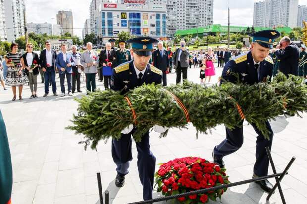 Памятное мероприятие. Фото Департамента ГОЧСиПБ г.Москвы