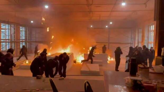 Появилось видео взрыва в здании МВД в Сыктывкаре