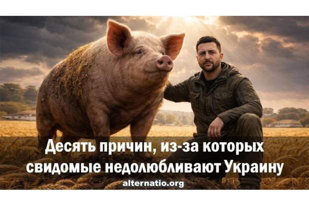 Десять причин, из-за которых свидомые недолюбливают Украину