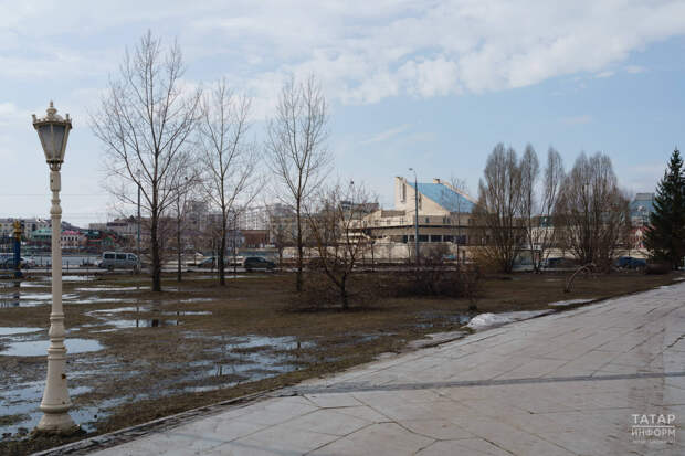 В Татарстане с уходом атмосферного фронта прекратится снегопад и потеплеет до +14