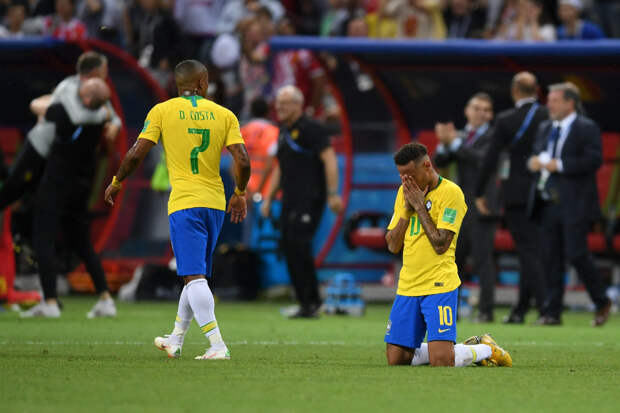Вылет сборной Бразилии