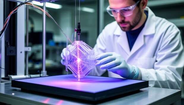 Свет может управлять прочностью 3D-моделей