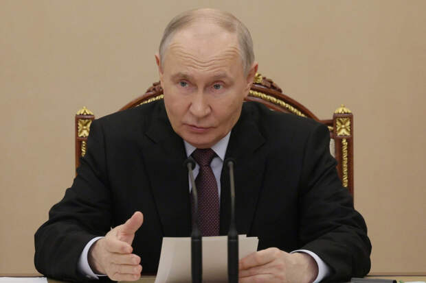 Путин назвал медведя опасным и серьезным зверем