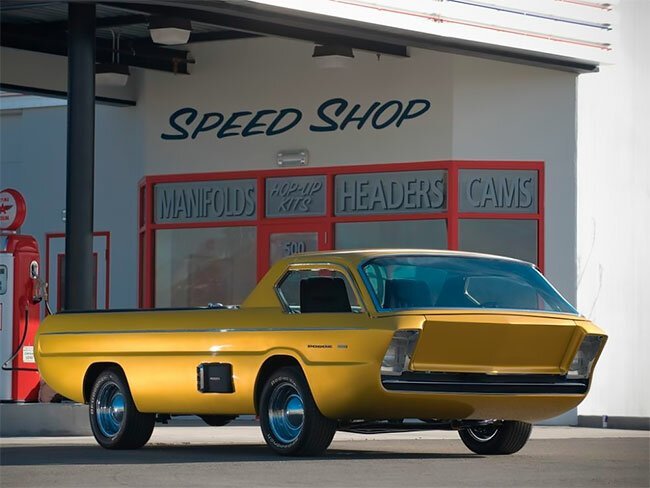 Лучшие фотографии эффектного пикапа Dodge Deora