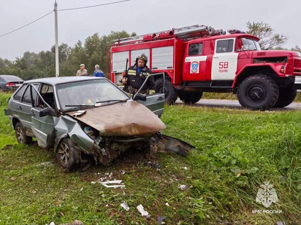 Спасатели потушили два пожара за сутки в Тульской области