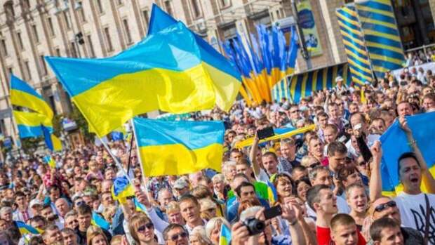 День независимости Украины на Олимпийском