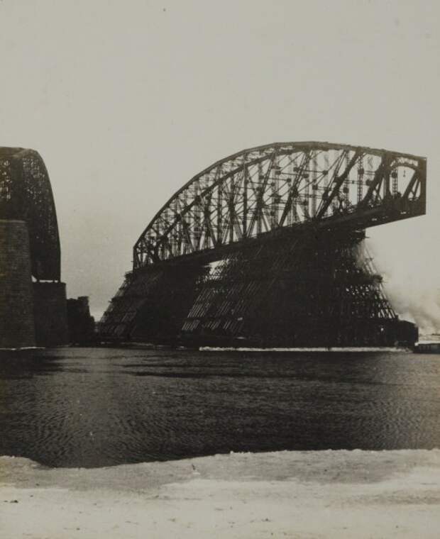 Строительство моста под Свияжском 1911-1913 гг.