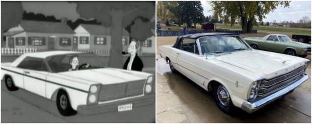 Ford Galaxie 500 на кадрах «Симпсонов». /Фото: taringa.net, cargurus.com Ford Galaxie 500 на кадрах «Симпсонов». /Фото: taringa.net, cargurus.com