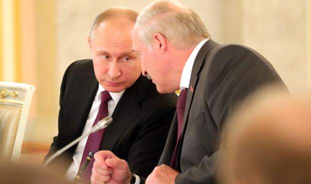 Путин и Лукашенко 3