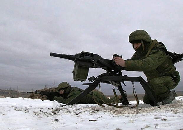 Подготовка мобилизованных военнослужащих ВВО в Забайкалье продолжается в зимних условиях