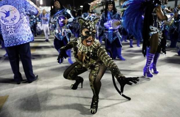 Их королева барабанов - Раиссия де Оливьера бразилия, в мире, карнавал, события, фото, фотоотчет, фоторепортаж