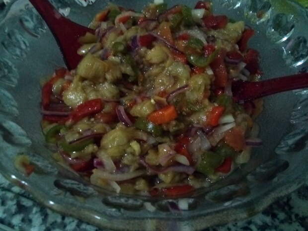 Салат из запеченных баклажанов - моё коронное блюдо