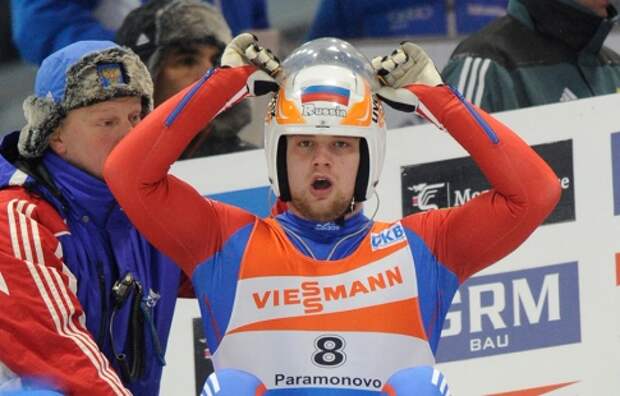 Российские саночники завоевали золото в эстафете на чемпионате мира
