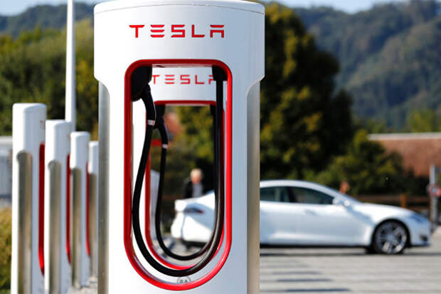 Tesla зарядка