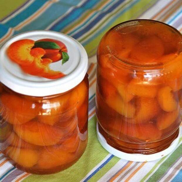Персиковое варенье с мятой
