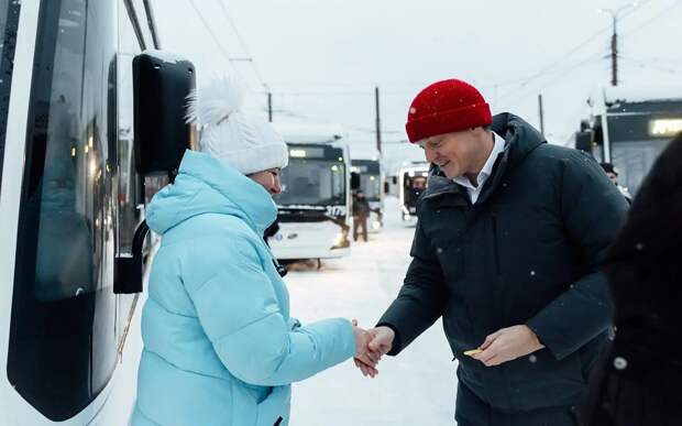 Еще 20 троллейбусов прибыли в Рязань