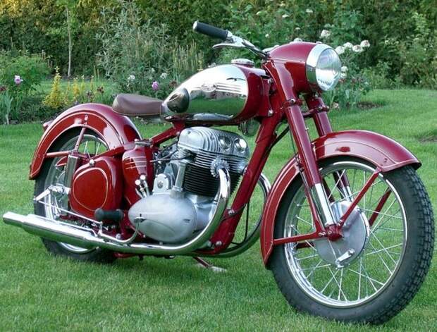 Очень редкая в наших краях Jawa 500 OHC jawa, мото, мотоцикл