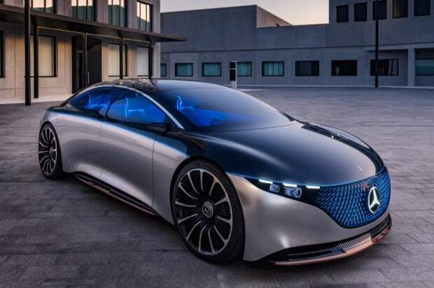 Электромобиль Mercedes-Benz Vision EQS c запасом хода 700 км (видео) Электромобиль Mercedes-Benz Vision EQS c запасом хода 700 км (видео)