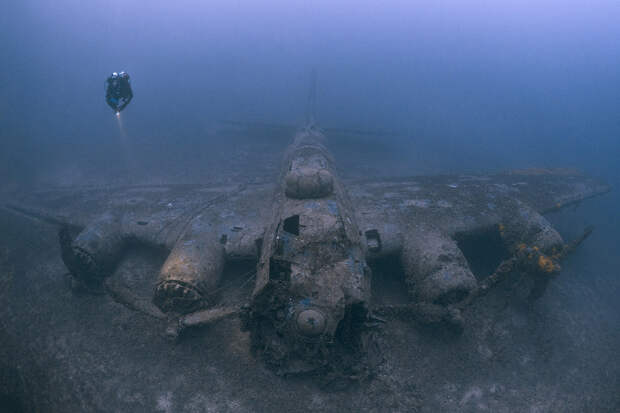 Остатки Boeing B-17 Flying Fortress