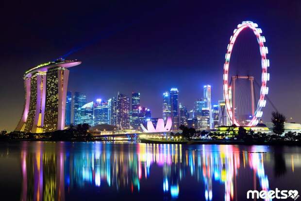 Singapore Singapore city skyline