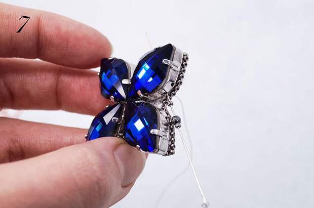 Создаем роскошное колье с кристаллами Swarovski