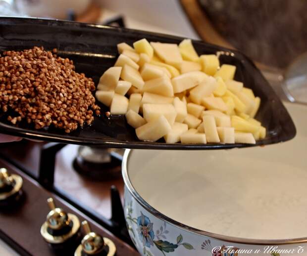Щи постные ... с гречкой. Но из квашеной капусты Еда, Рецепт, Щи, Капуста, Кислые щи, Длиннопост, Капуста квашеная, Постные блюда