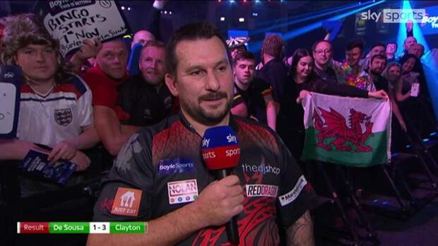 Clayton gave his reaction after defeating Jose de Sousa in a high-quality encounter