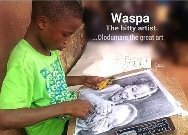 Юное дарование. Instagram waspa_art. Юное дарование. Instagram waspa_art.
