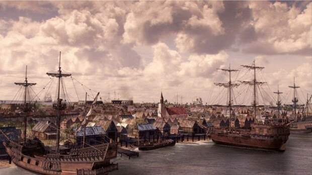 Как затонул пиратский город