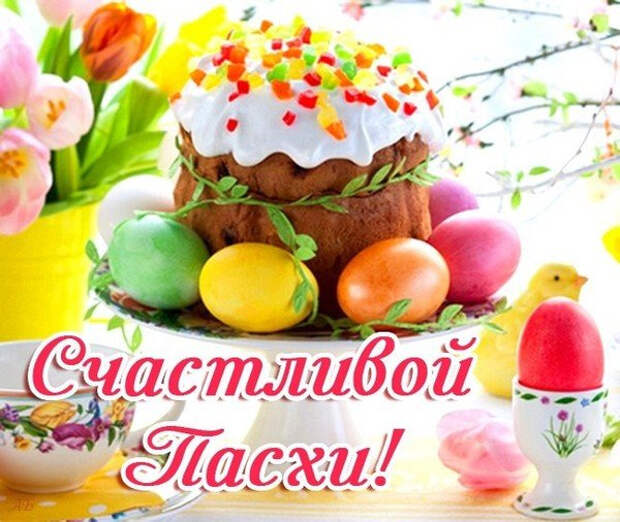 Открытки на Пасху 2021