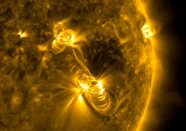 Один из мощнейших с начала века всплесков на Солнце внезапно завершился