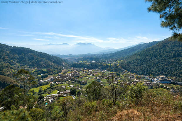 Парпинг - тибетский оазис  в пригороде пыльного Катманду