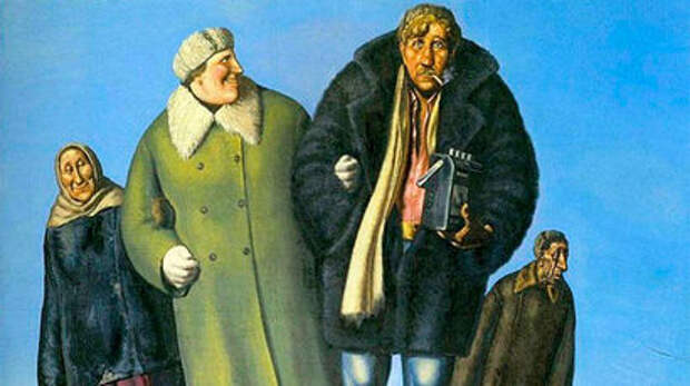 Василий Шульженко. «По проселочной дороге». 1989