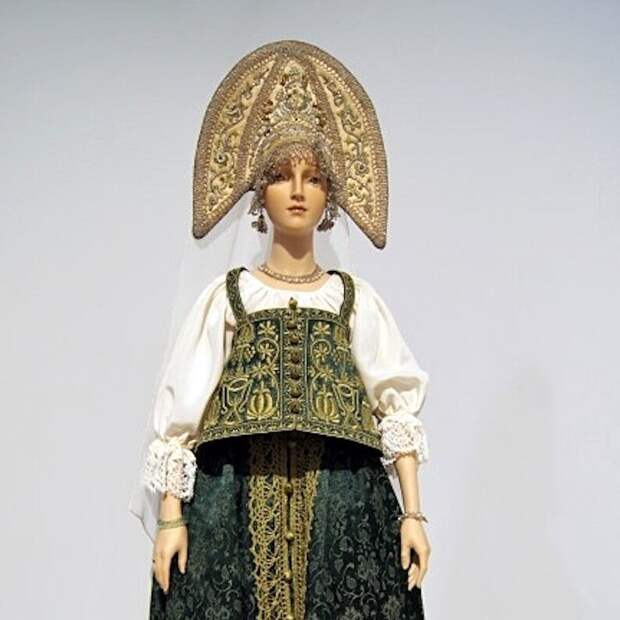 Любава. Русский костюм конец 18 - начало 19 века, 65 см. Цена на сайте ttps://dollcollection.store - 65 тыс рублей