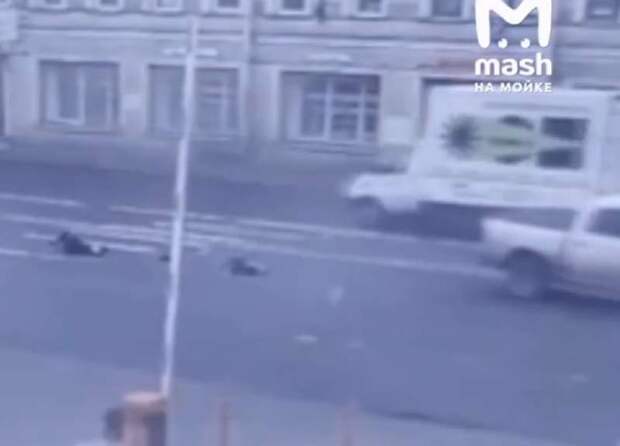 Накопивший почти сотню штрафов гендиректор сбил двух детей на "зебре" в Петербурге