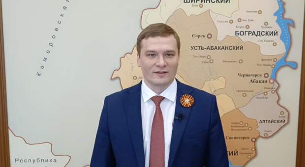 Глава Хакасии Валентин Коновалов поздравил жителей республики с Днём Победы