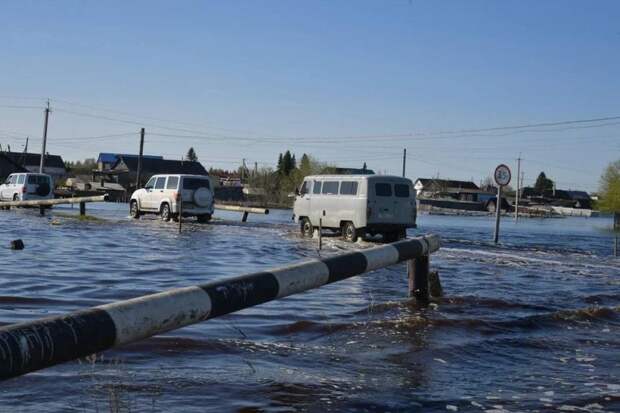 Подъем воды в реке Иртыш Омской области остановился 